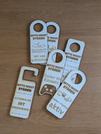 Türhänger Holz Spruch, Türanhänger, Bitte nicht stören Schild, Lustiges Geschenk, Home Office & Baby, Gamer