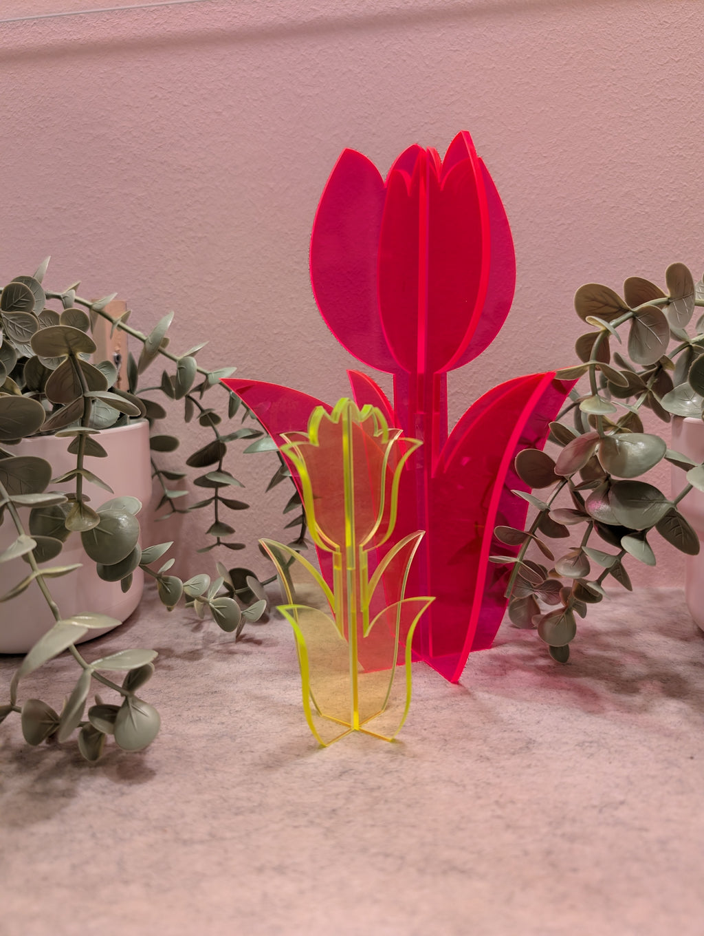 3D-Deko Tulpen Blumen