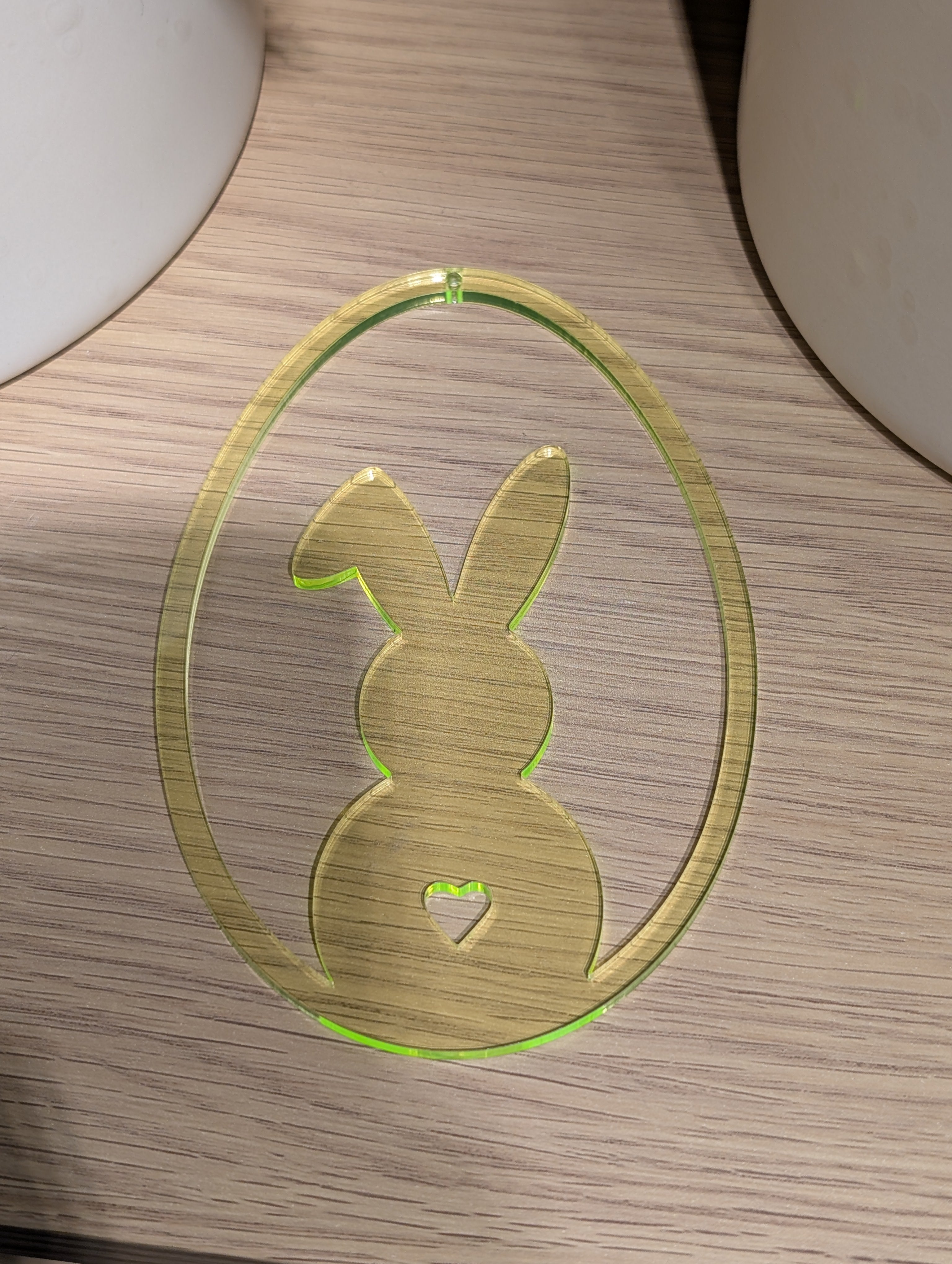 Osterdekoration Hasen Liebe