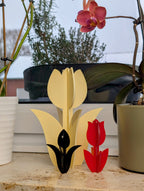 3D-Deko Tulpen Blumen