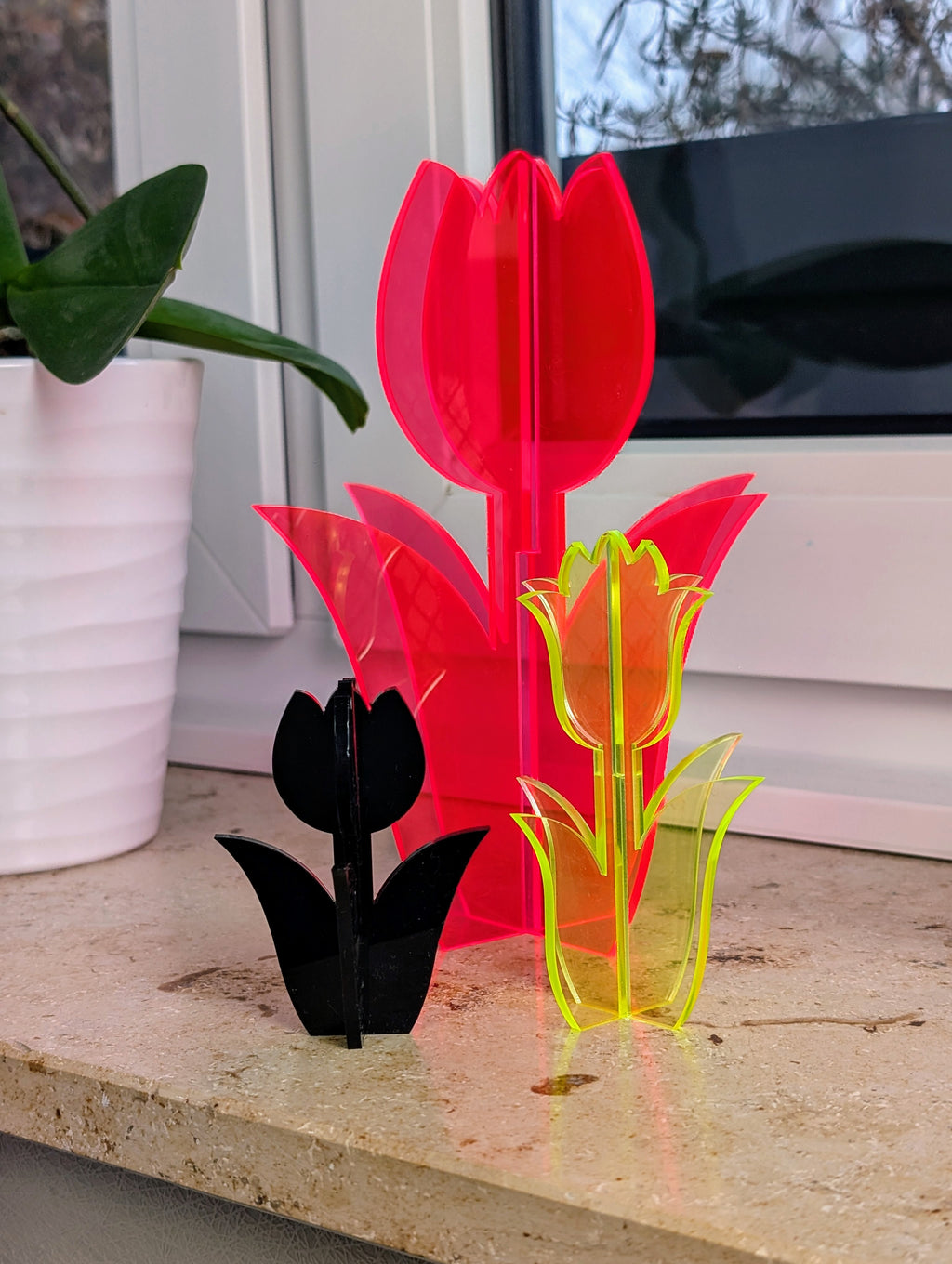 3D-Deko Tulpen Blumen