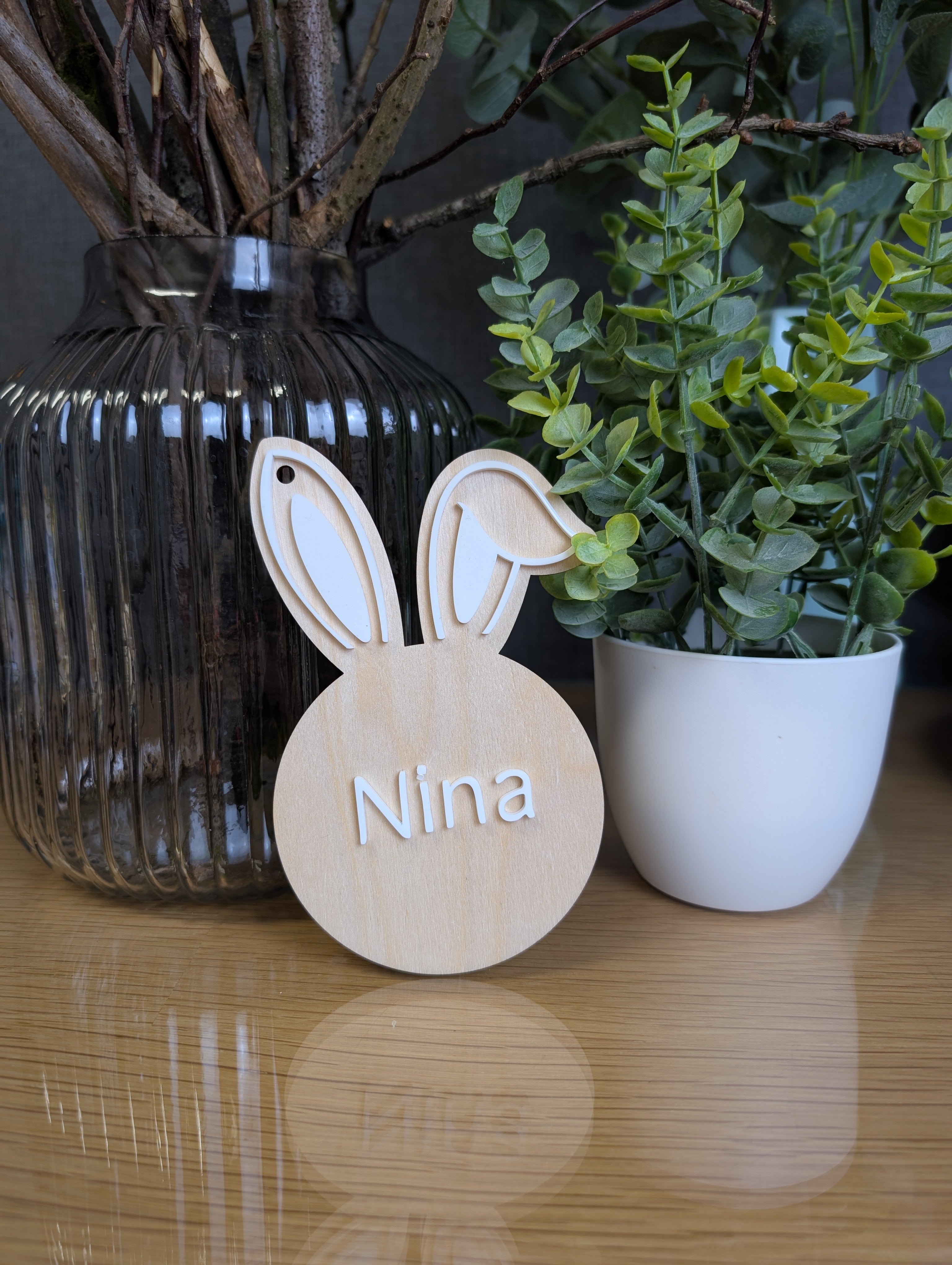 Personalisierter 3D-Osterhase „Löffelohr“