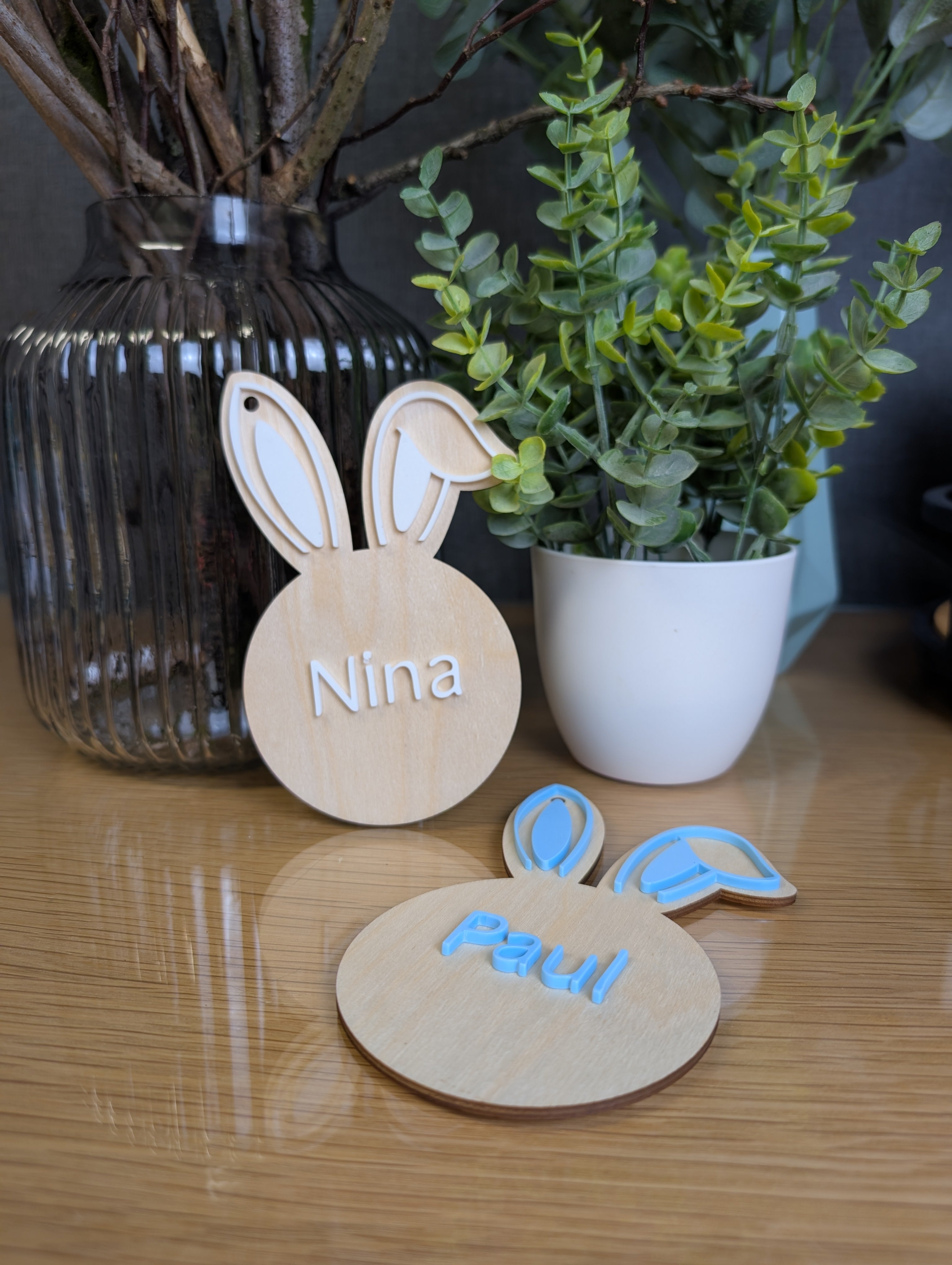 Personalisierter 3D-Osterhase „Löffelohr“