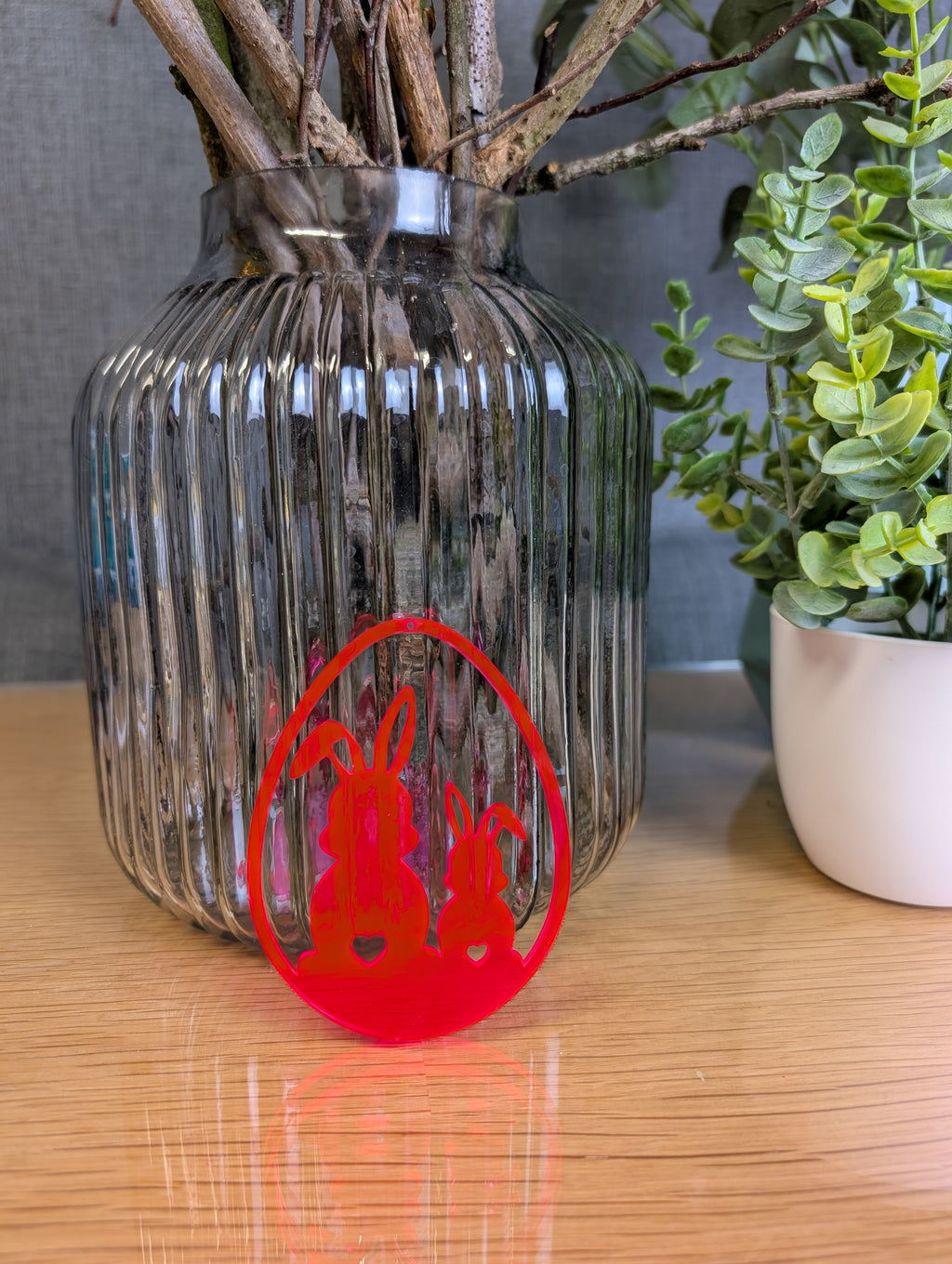 Osterdekoration Hasenglück