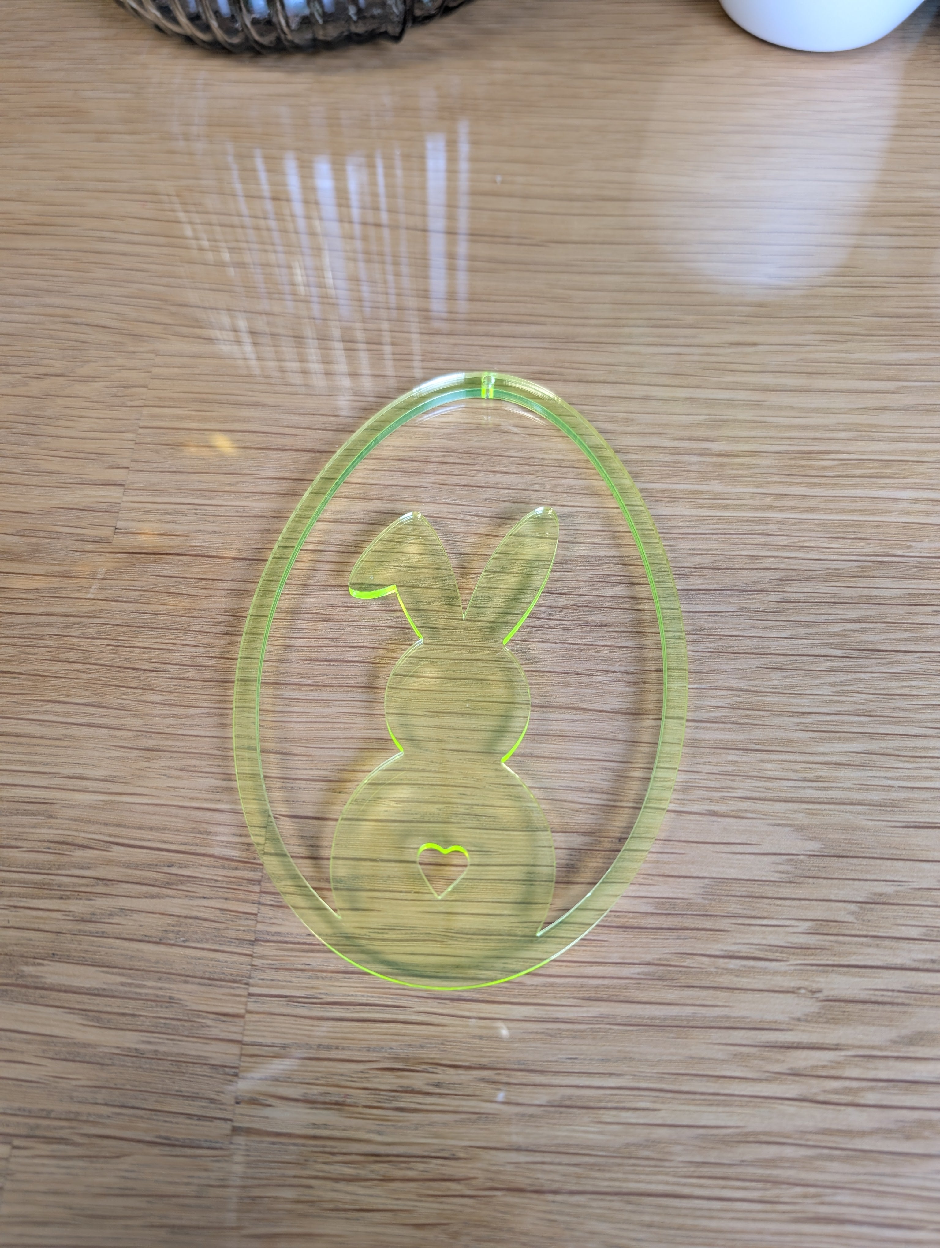 Osterdekoration Hasen Liebe