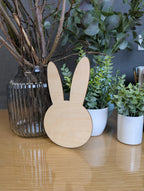 Holzkranz Hase Natur ,,Löffelohr"