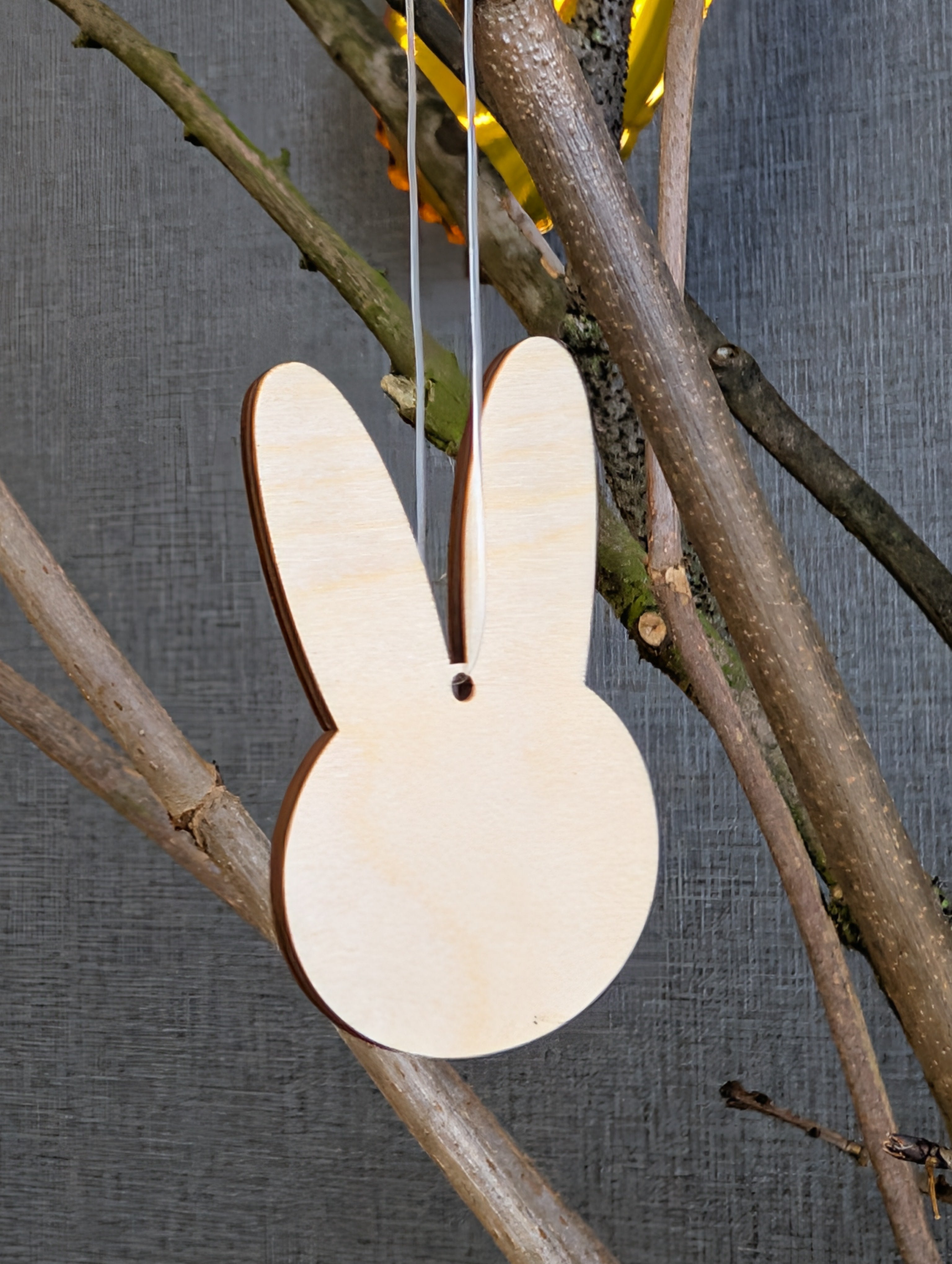 Osteranhänger-Set „Frühlingsmix“ – Minimalistische Holz-Anhänger