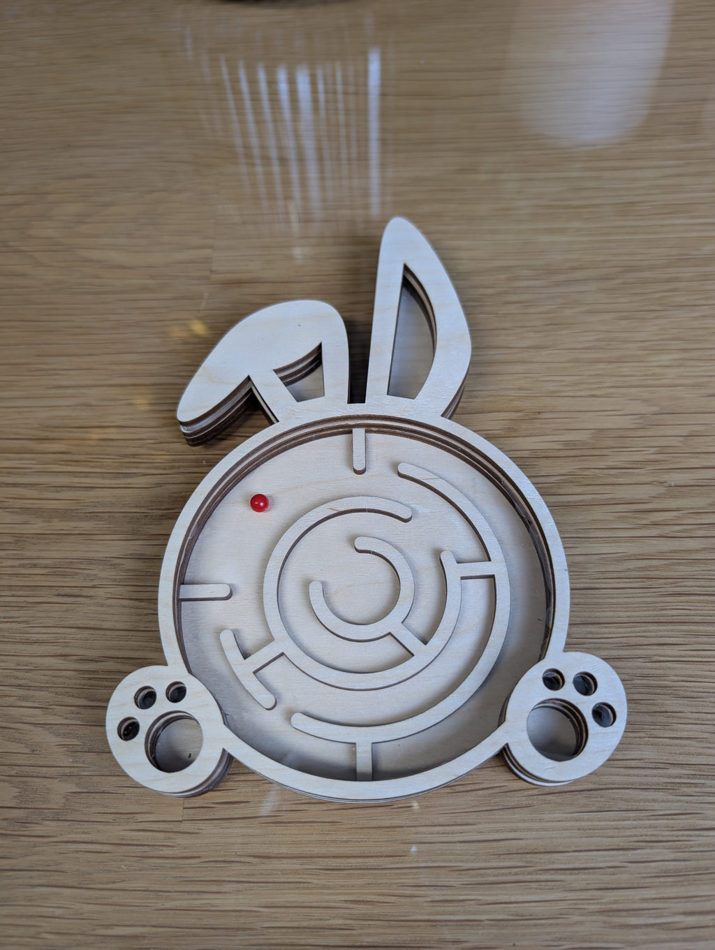 Hasen-Labyrinth Montessori-Geschicklichkeitsspiel