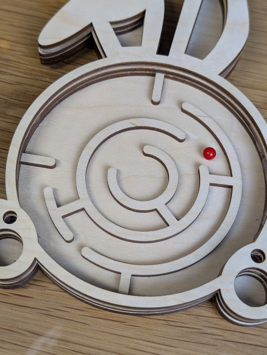 Hasen-Labyrinth Montessori-Geschicklichkeitsspiel