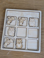 Holz-Reisespiel „Herz an Herz“ | Valentinstag Edition