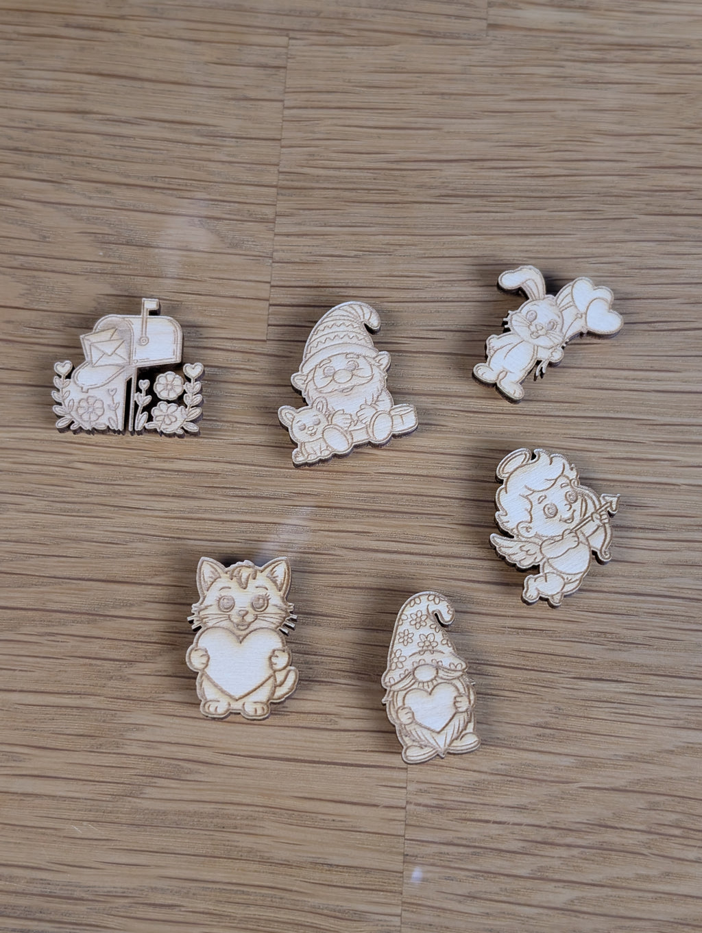 Holz-Reisespiel „Herz an Herz“ | Valentinstag Edition