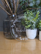 Wand-Dekoration Hallo Frühling