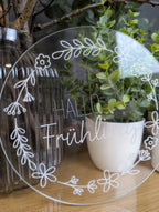 Wand-Dekoration Hallo Frühling