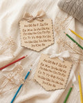 Holz-Wimpel "Russisches Alphabet" – Kyrillisches Schild für das Kinderzimmer