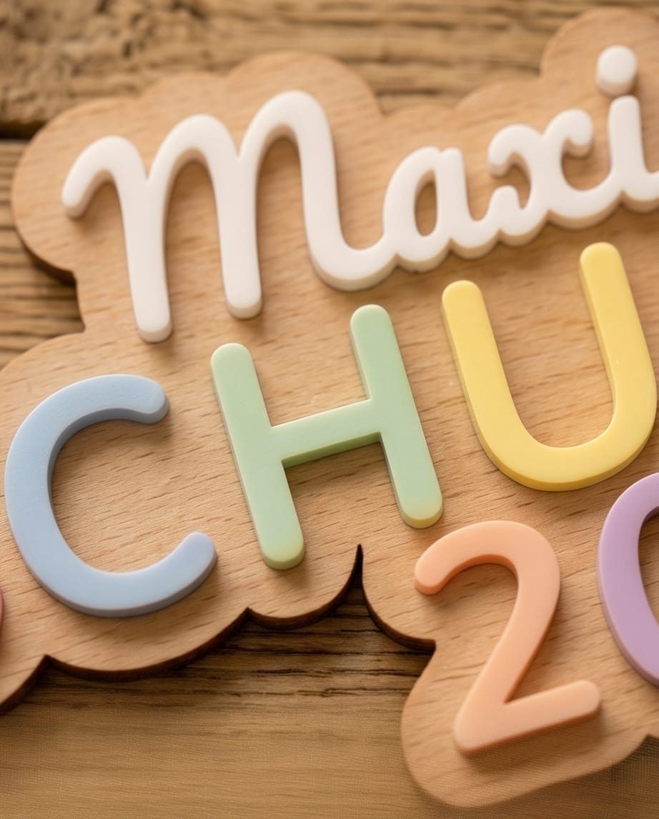 Personalisierter Cake Topper "Schulkind 2026" | 3D-Acryl Tortenstecker zur Einschulung