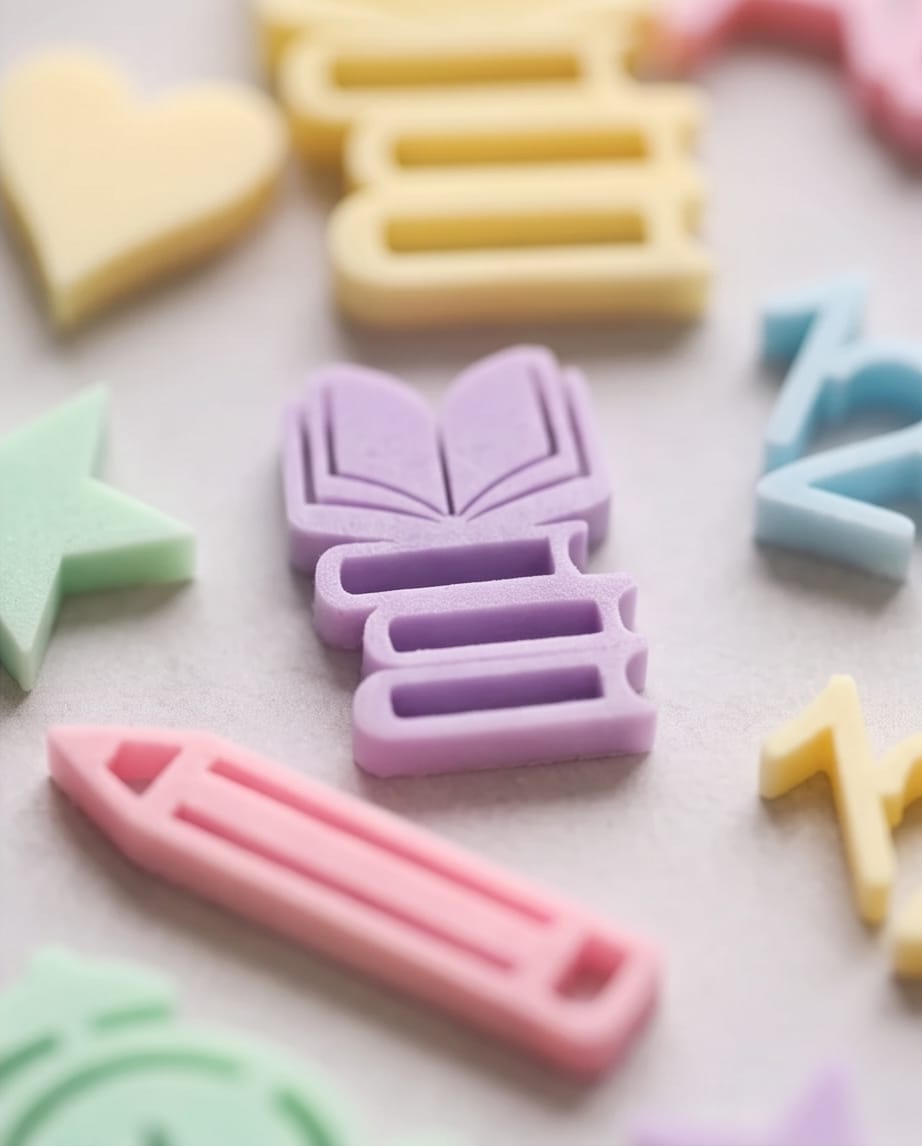 Acryl Tischkonfetti "Schulanfang" | Bunte Streudeko zur Einschulung im Set
