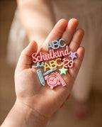 Acryl Tischkonfetti "Schulanfang" | Bunte Streudeko zur Einschulung im Set