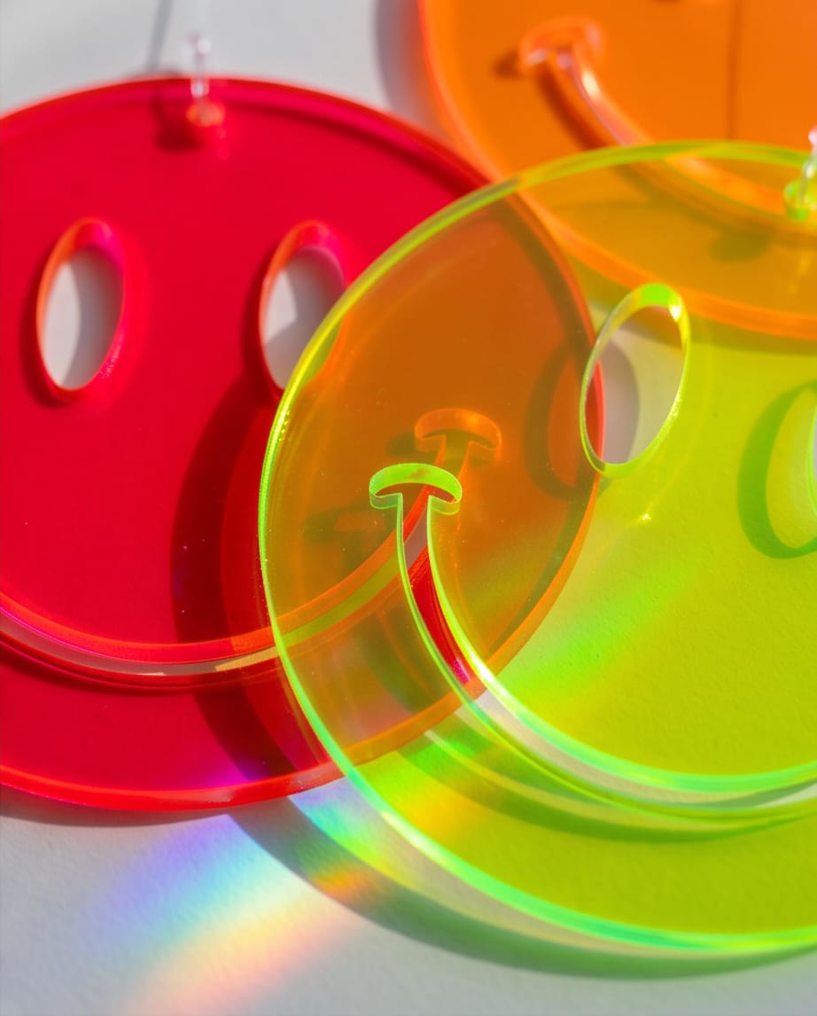 Acryl Smiley Sonnenfänger | Fensterdeko