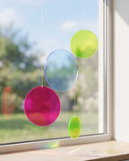 Acryl Sonnenfänger "Kreis" | Bunte Fensterdeko