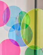 Acryl Sonnenfänger "Kreis" | Bunte Fensterdeko