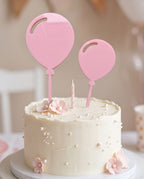 Acryl Cake Topper "Luftballons" im 3er-Set | Tortendeko