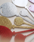 Acryl Cake Topper "Luftballons" im 3er-Set | Tortendeko
