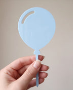 Acryl Cake Topper "Luftballons" im 3er-Set | Tortendeko