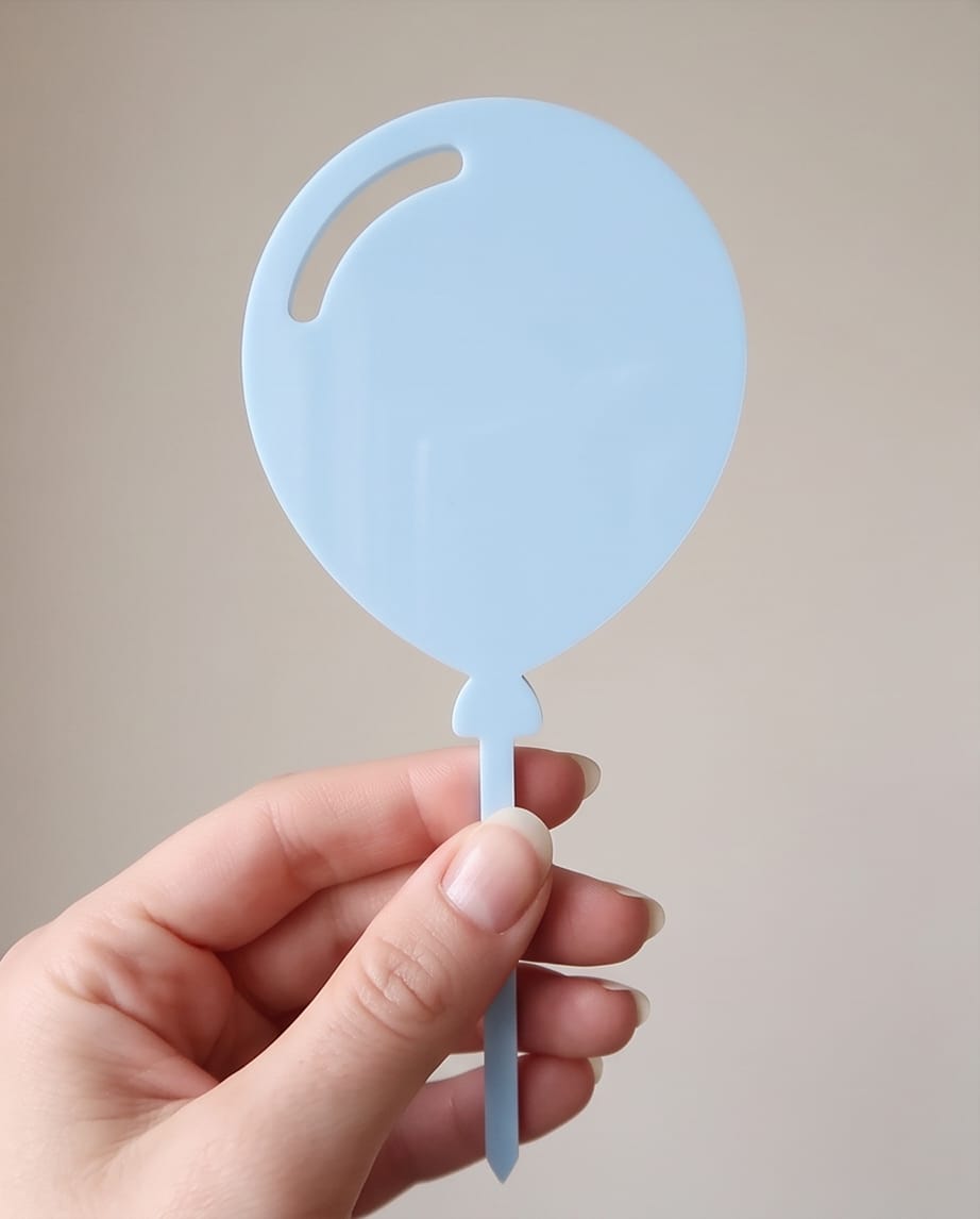 Acryl Cake Topper "Luftballons" im 3er-Set | Tortendeko