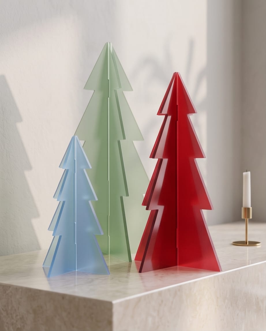 Tannenbäume | 3D Stecksystem Weihnachtsdeko