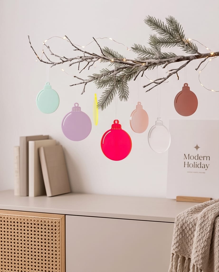 Minimalistisch Design-Weihnachtskugel