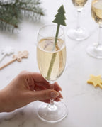 Design Getränkerührer "Pastell Weihnachten" (6er Set)