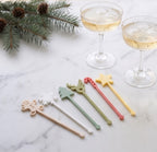 Design Getränkerührer "Pastell Weihnachten" (6er Set)