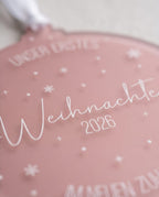 Weihnachtsanhänger "Neues Zuhause"