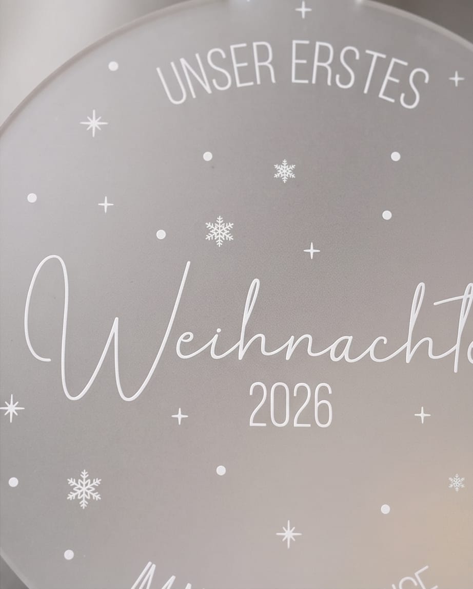 Weihnachtsanhänger "Neues Zuhause"