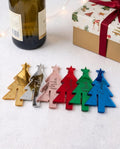 Personalisierte Glasanhänger "Tannenbaum"
