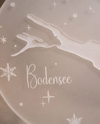 Weihnachtsanhänger "Bodensee Liebe" aus Frost-Acryl