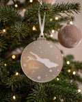 Weihnachtsanhänger "Bodensee Liebe" aus Frost-Acryl