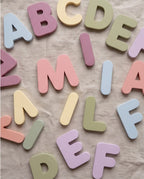 Pastell Acryl-Buchstaben | Individuelle 3D-Wanddeko & Namensschilder